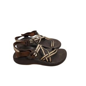 CHACO Zx1 Vibram Yampa Shoes Womens 6 Brown Strappy Sandals Granola Hiking Trail